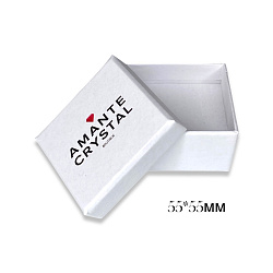 Футляр фирменный для ювелирной продукции Amante crystal 5см упаковка