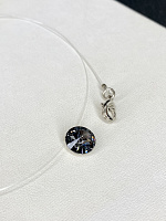 Подвеска Loreta 8mm на леске silver night