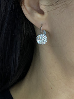 Брендовые серьги Rivolo crystal  австрийскими кристаллами