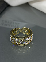 Кольцо Fashion crystal Au