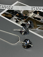 Комплект Roskosh heart silver night