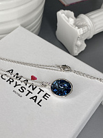 Подвеска ELIS strass denim