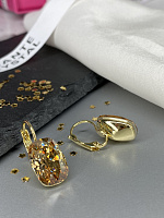 Серьги CAPRI golden shadow