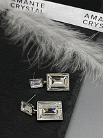 Серьги KR Queen baget crystal