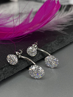 Серьги Spider 2 в 1