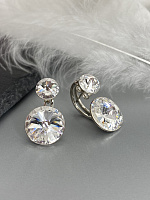 Серьги Roncato 14мм с австрийскими кристаллами crystal