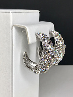 Серьги KR Fashion new crystal