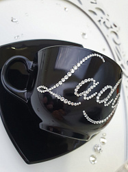 Чайная пара "Lady" crystal 2