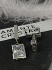 Серьги Джетта crystal