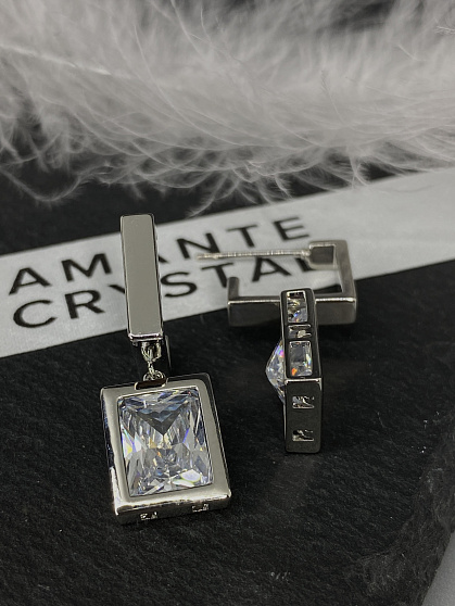 Серьги Джетта crystal