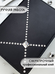 Обложка на паспорт "Style" черная 3