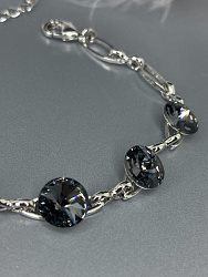 Браслет LION silver night 2