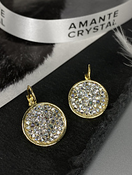 Серьги IREN crystal Au 4