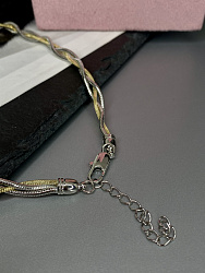 Колье Bicolor плетение 3