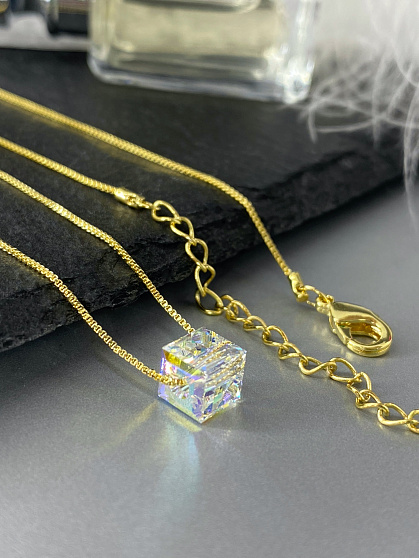 Подвеска кулон Kora 5 mm AB Au