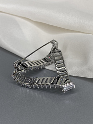 Брошь BLUC Triangl Циркон  2