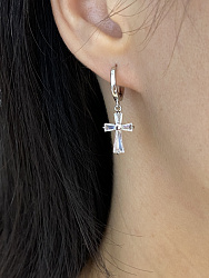 Серьги Bluc крестики 1