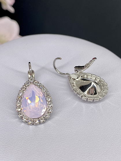 Серьги BIANKA rose opal