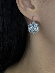 Серьги IREN crystal 1