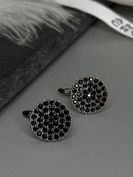 Серьги Barbara jet (циркон) 2