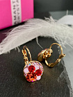 Серьги Rivolo rose mix Au