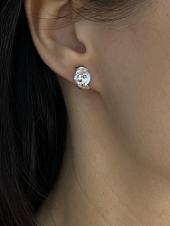 Пусеты SUSIE crystal 1