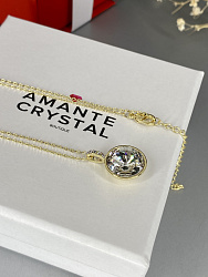 Подвеска кулон ELIS strass crystal Au 4