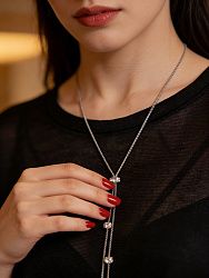 Подвеска с кулоном IREN Sharm crystal длинная утяжка 3