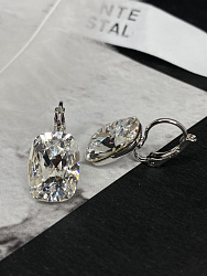 Серьги CAPRI 14mm crystal англиский тип крепления  4