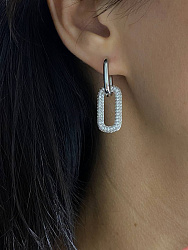 Серьги DAZZ Omega (MYX)  1