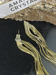 Серьги Victory Au цепочки 9см 3