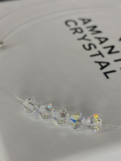 Колье-невидимка Amante crystal AB