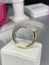 Кольцо Kiss bicolor 3