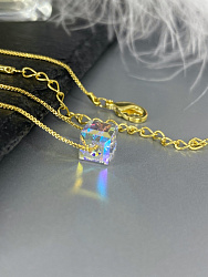 Подвеска кулон Kora 5 mm AB Au 1