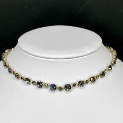 Чокер Fashion black diamond  1