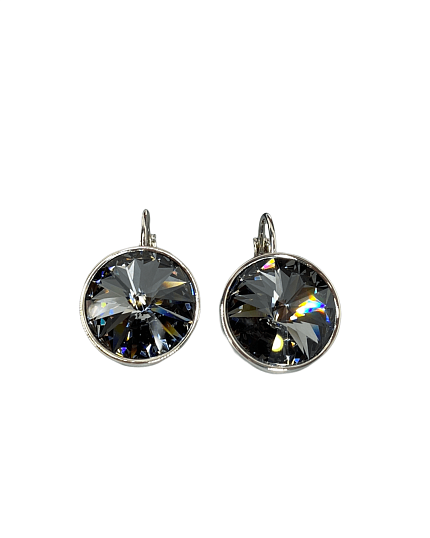 Серьги KR Rivoli 16mm silver