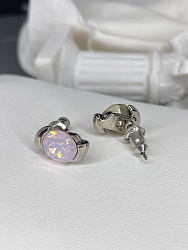 Пусеты SUSIE rose opal 2