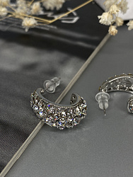 Серьги KR Fashion mini crystal 3