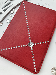 Обложка на паспорт "Style" red 1
