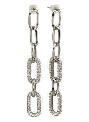 Серьги Lux crystal с привлекательным покрытием