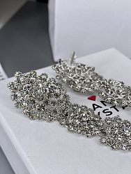 Серьги KR Gina crystal 2