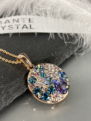 Подвеска с кулоном Rivolo tanzanite mix Au 1