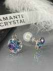 Клипсы Rivolo tanzanite 