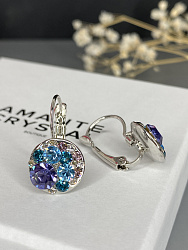 Серьги Rivolo tanzanite mix 2