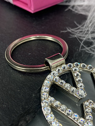 Брелок VOLKSWAGEN SW с австрийскими кристаллами 3