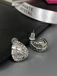 Серьги Fashion mini Baget crystal 2