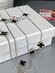 Длинное колье Klever 93см jet 1