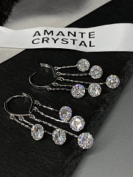 Серьги Spider гроздь 2