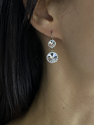 Серьги JANINE crystal 1