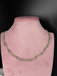 Колье Bicolor плетение 1